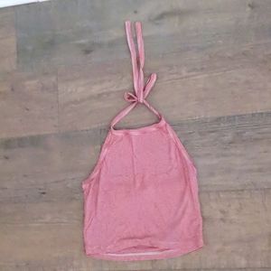 Halter crop top